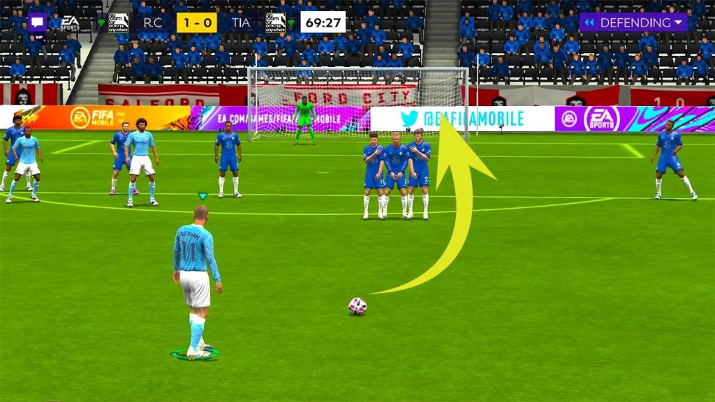 Aplicativo de jogar FIFA no celular