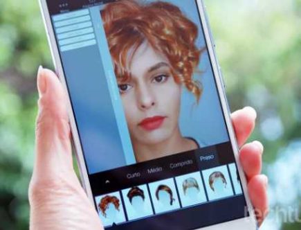 App para simular corte de cabelo